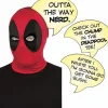 Deadpool - Deadpool Deluxe Mask & Speech Bubble Adult Roleplay Costume Accessory Pack (One Size Fits Most)