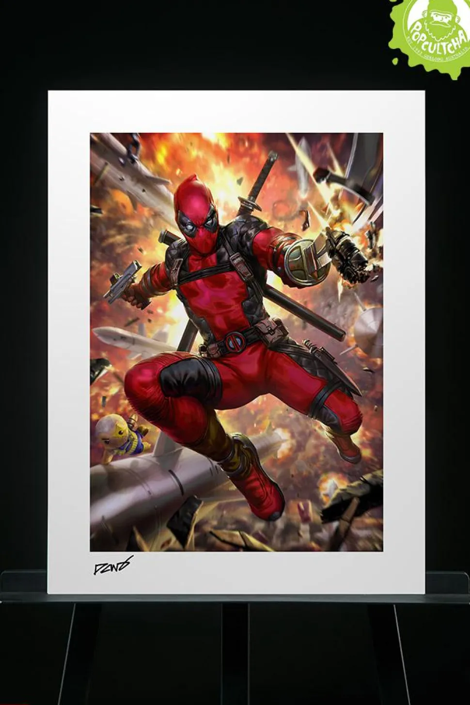 Deadpool - Deadpool: Heat-Seeker Fine Art Print by Derrick Chew