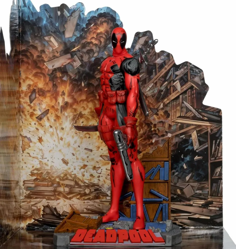 Deadpool - Deadpool (The New Mutants #98) by Rob Liefeld 1/10th Scale PVC Posed Figure
