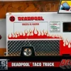 Deadpool - Deadpool with Taco Truck (White) 1/24th Scale Die-Cast Vehicle Replica