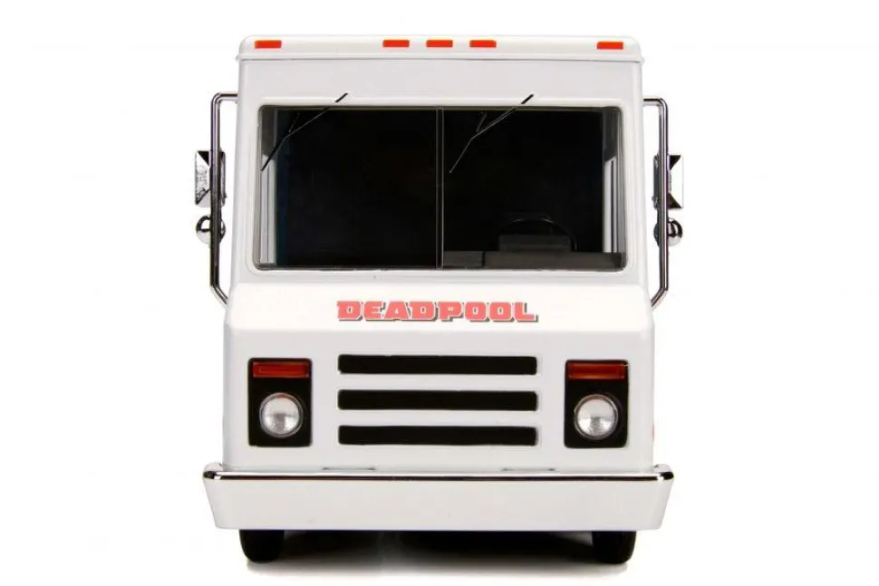 Deadpool - Deadpool with Taco Truck (White) 1/24th Scale Die-Cast Vehicle Replica
