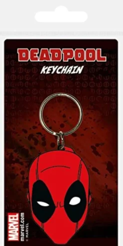 Deadpool - Deadpool's Head Rubber Keychain