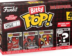 Deadpool - Dinopool, Deadpool (Barista), Deadpool (Roman Senator) & Mystery Bitty Pop! Vinyl Figure 4-Pack