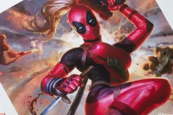Deadpool - Lady Deadpool Premium Art Print by Alex Pascenko