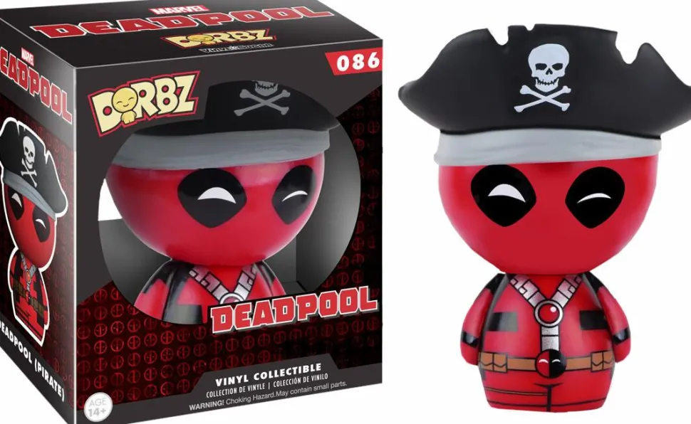 Deadpool - Pirate Deadpool Dorbz VInyl Figure