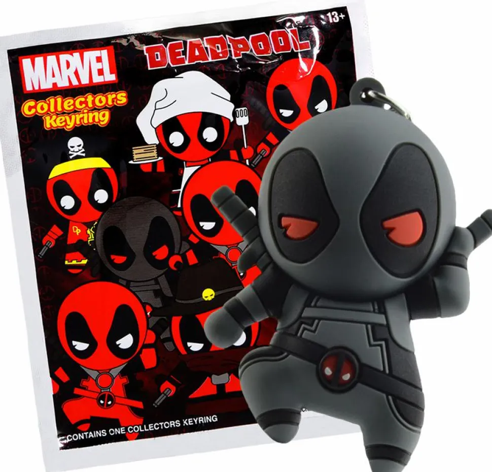 Deadpool - Series 1 3D Figural Keychain Blind Bag (Display of 24 Units)
