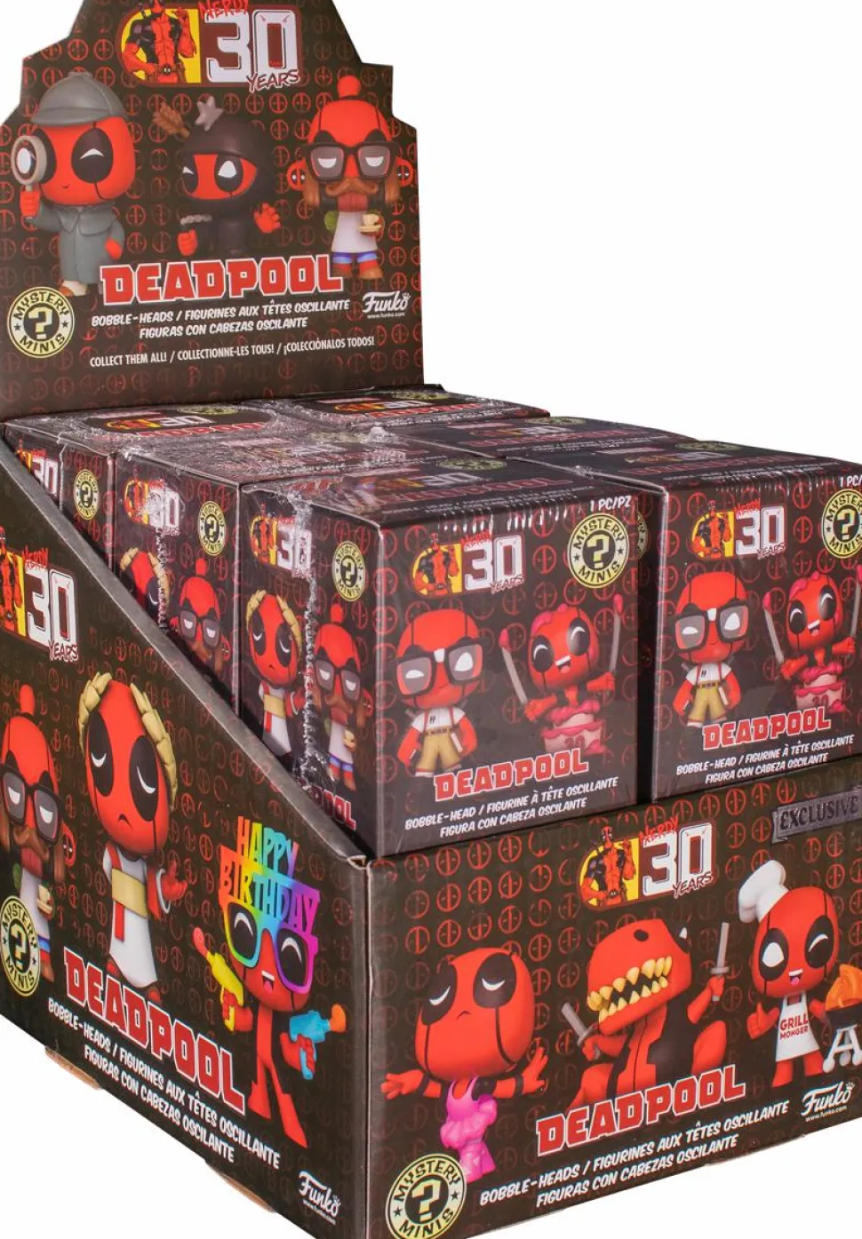 Deadpool - 30th Anniversary Mystery Minis Blind Box (Display of 12)
