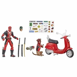 Deadpool - Ultimate Deadpool Corps Deadpool, Dogpool & Squirrelpool with Scooter Marvel Legends 6