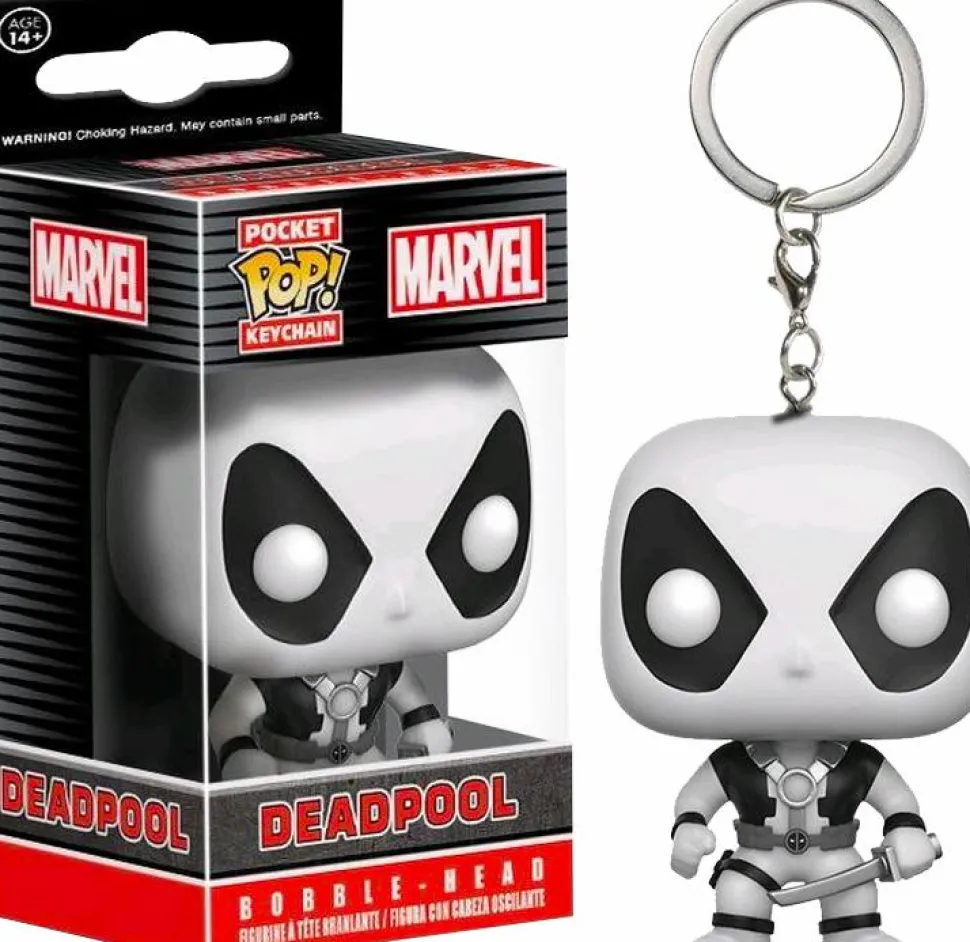Deadpool - White X-Force Pocket Pop! Vinyl Keychain