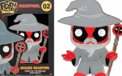 Deadpool - Wizard Deadpool 4" Pop! Enamel Pin