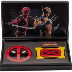 Deadpool & Wolverine (2024) - Deadpool & Wolverine's Belt Buckle Replica Pin 2-Pack