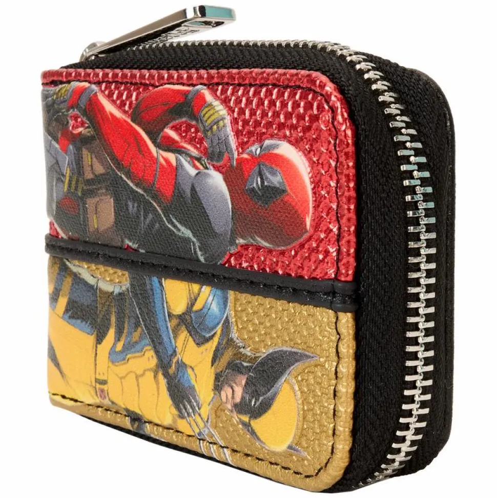 Deadpool & Wolverine (2024) - Deadpool & Wolverine 4" Faux Leather Accordion Wallet