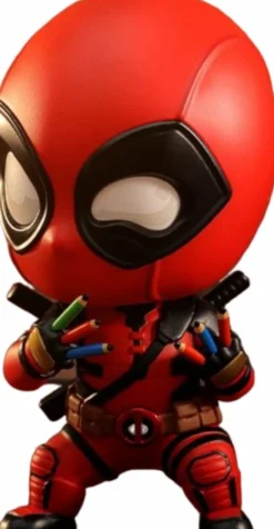 Deadpool & Wolverine (2024) - Deadpool with Pencils Cosbaby (S) Hot Toys Figure