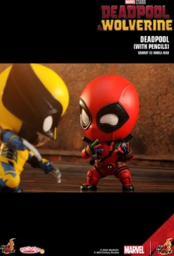 Deadpool & Wolverine (2024) - Deadpool with Pencils Cosbaby (S) Hot Toys Figure