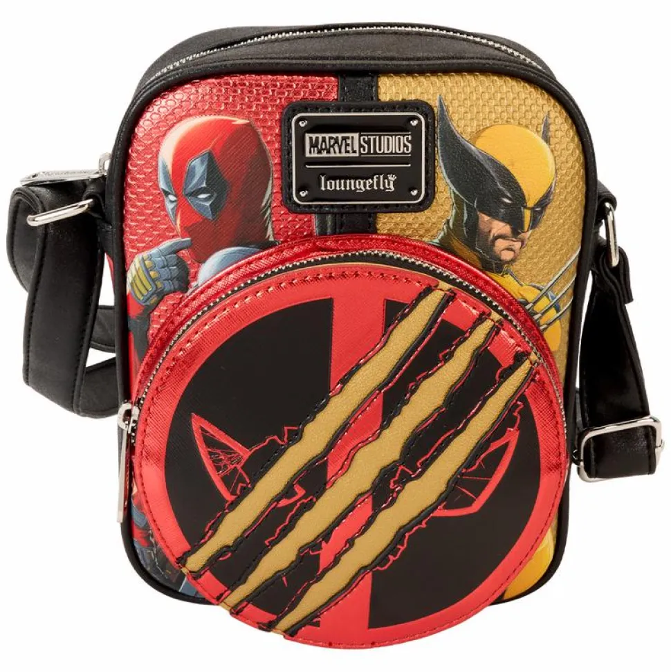 Deadpool & Wolverine (2024) - Deadpool & Wolverine 8" Faux Leather Crossbody Bag