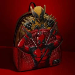 Deadpool & Wolverine (2024) - Deadpool & Wolverine 10" Faux Leather Mini Backpack