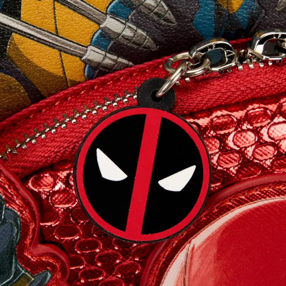 Deadpool & Wolverine (2024) - Deadpool & Wolverine 10" Faux Leather Mini Backpack