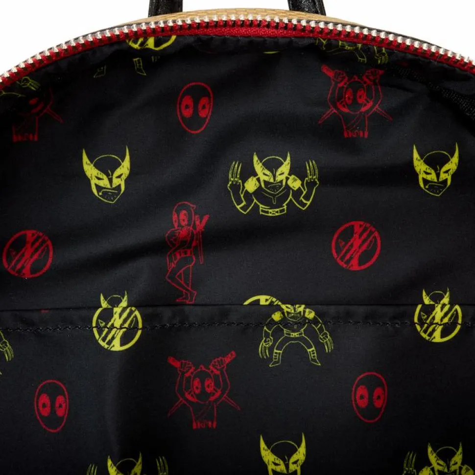Deadpool & Wolverine (2024) - Deadpool & Wolverine 10" Faux Leather Mini Backpack
