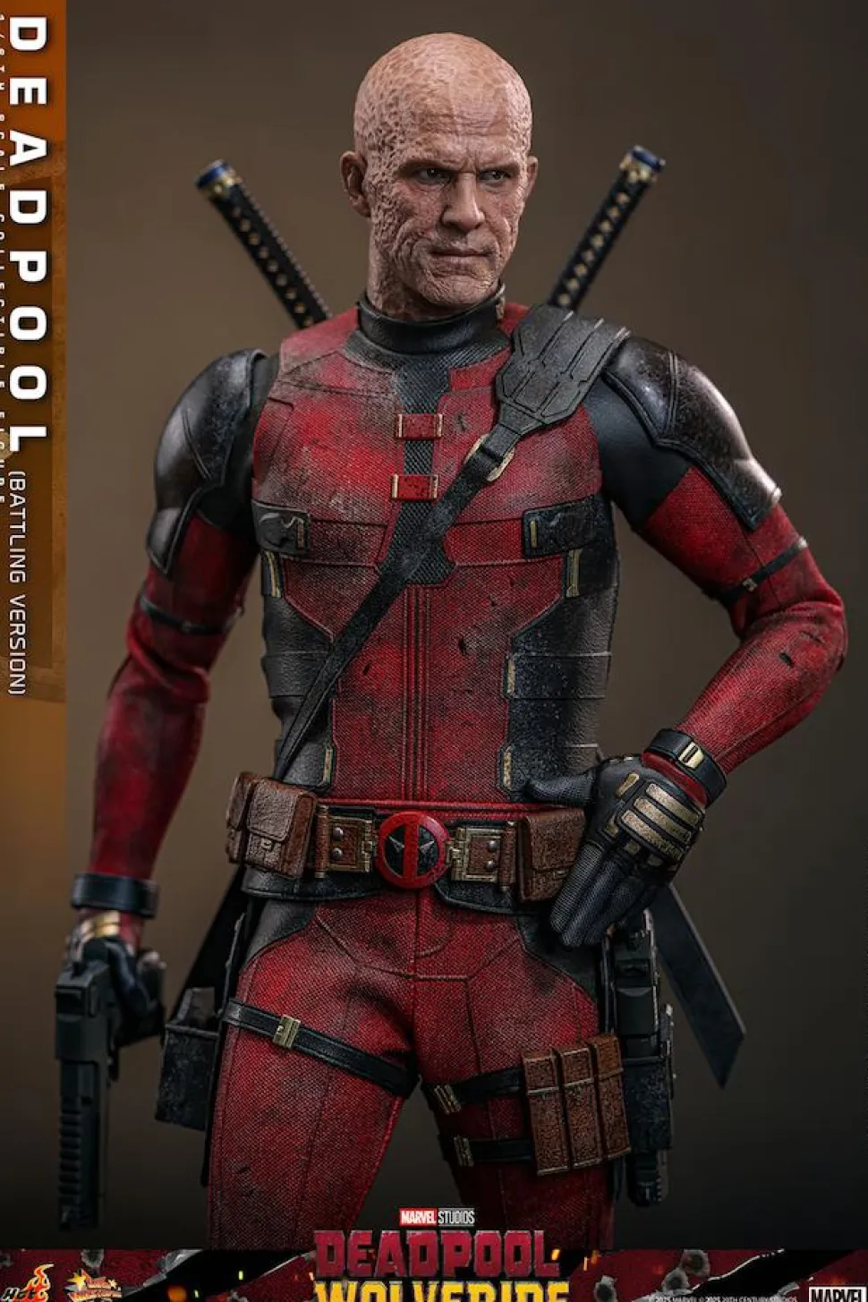 Deadpool & Wolverine (2024) - Deadpool (Battling Version) 1/6th Scale Hot Toys Action Figure