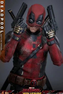 Deadpool & Wolverine (2024) - Deadpool (Battling Version) 1/6th Scale Hot Toys Action Figure