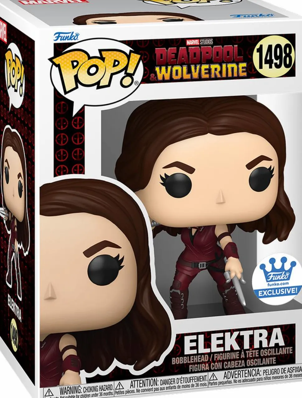 Deadpool & Wolverine (2024) - Elektra Mystery Box (Includes Elektra & 3 Exclusive Pop! Vinyl Figures)