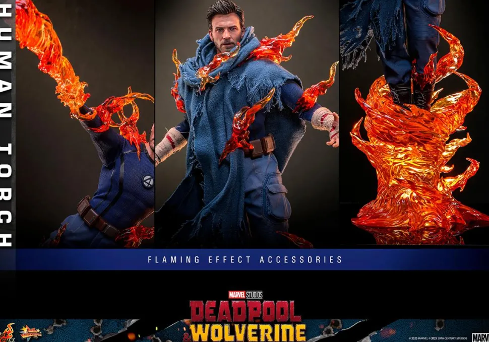 Deadpool & Wolverine (2024) - Human Torch 1/6th Scale Hot Toys Action Figure
