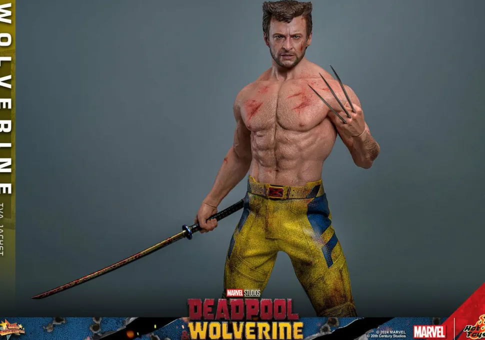 Deadpool & Wolverine (2024) - Wolverine (TVA Jacket Version) 1/6th Scale Hot Toys Action Figure