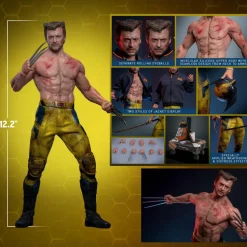 Deadpool & Wolverine (2024) - Wolverine (TVA Jacket Version) 1/6th Scale Hot Toys Action Figure