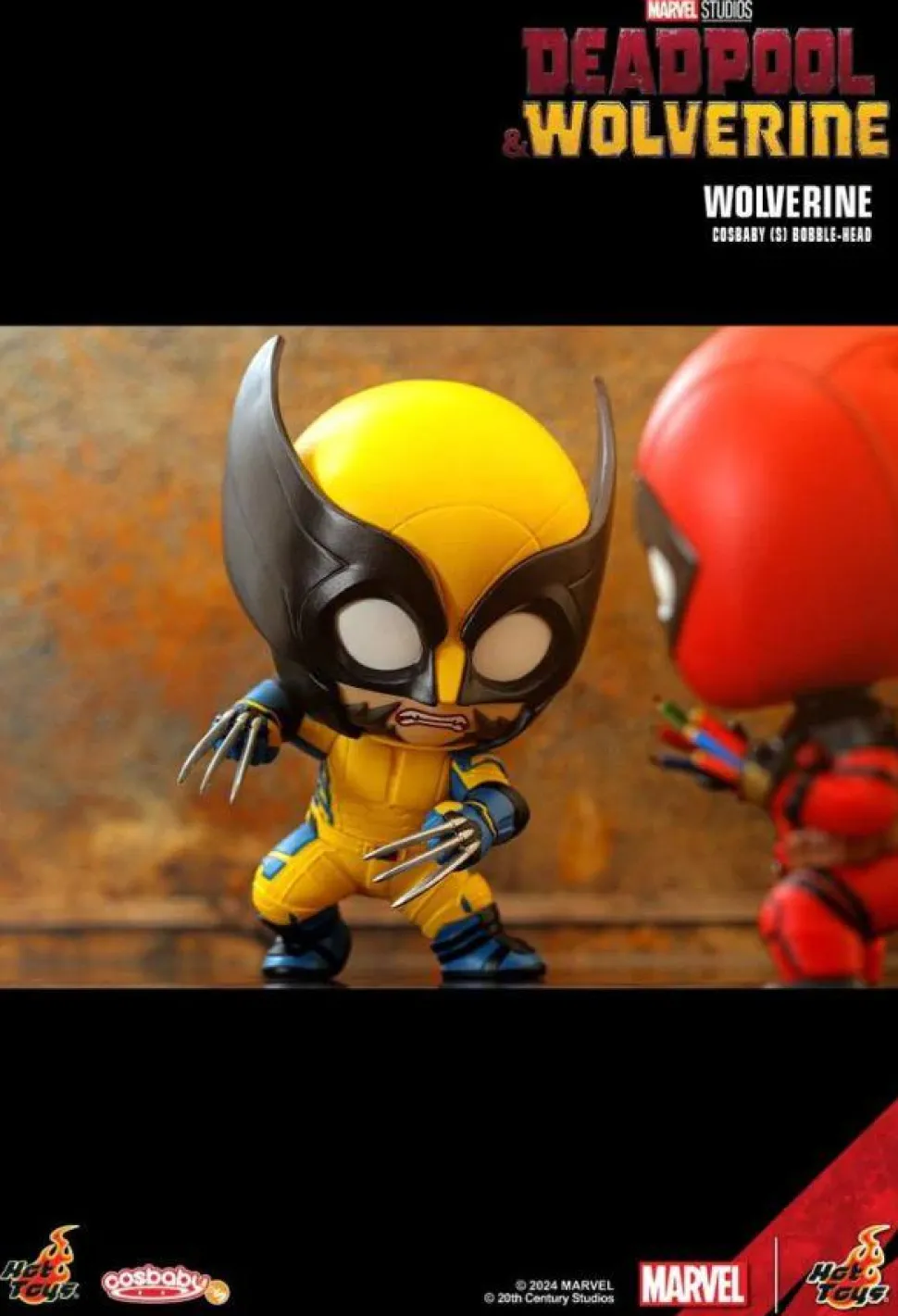 Deadpool & Wolverine (2024) - Wolverine Cosbaby (S) Hot Toys Figure