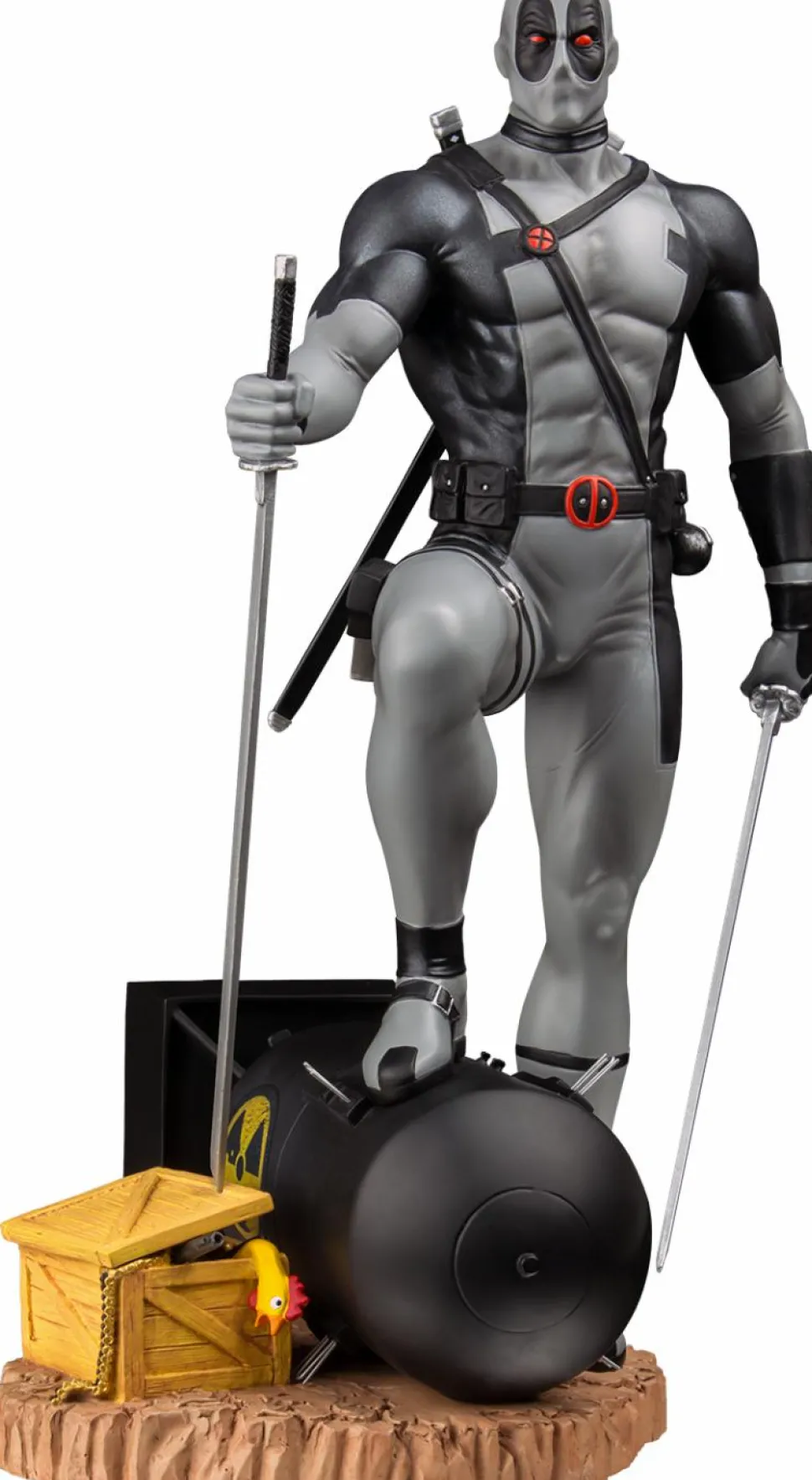 Deadpool - X-Force Deadpool on Atom Bomb 1/6th Scale Statue