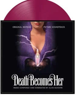 Death Becomes Her (1992) - Original Motion Picture Soundtrack by Alan Silvestri LP Vinyl Record (2023 Record Store Day Black Friday Exclusive Purple Coloured Vinyl)