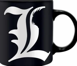 Death Note - L Insignia & Death Note Rules Ceramic Mug