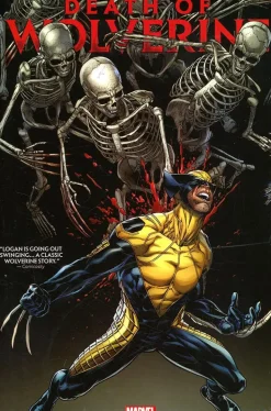 Death of Wolverine - Omnibus Hardcover Book (Direct Market DM Variant Cover)