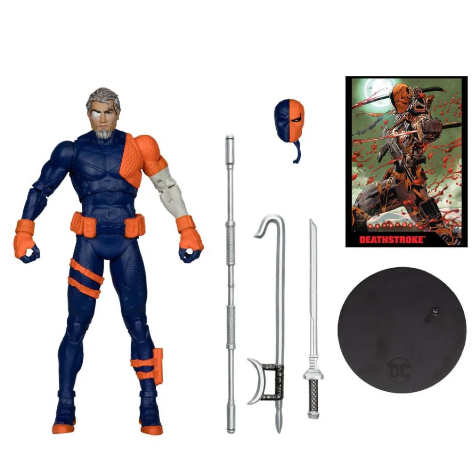 Deathstroke - Deathstroke (DC Rebirth) Page Punchers 7" Scale Action Figure with Comic Book