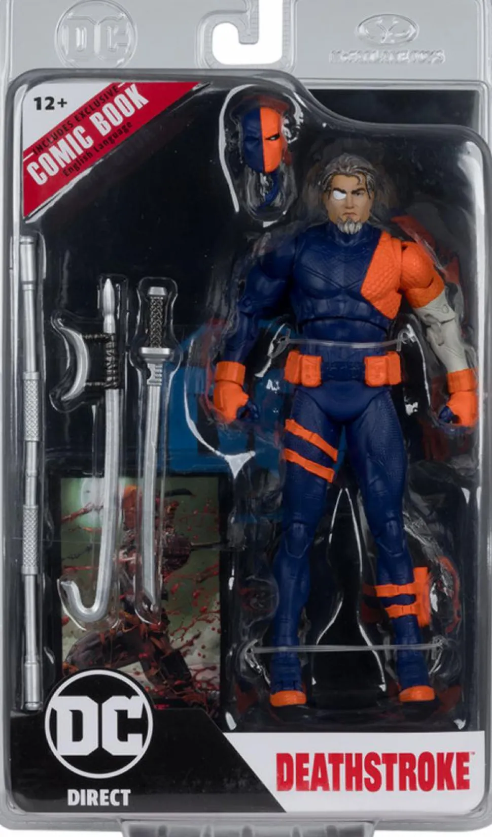 Deathstroke - Deathstroke (DC Rebirth) Page Punchers 7" Scale Action Figure with Comic Book