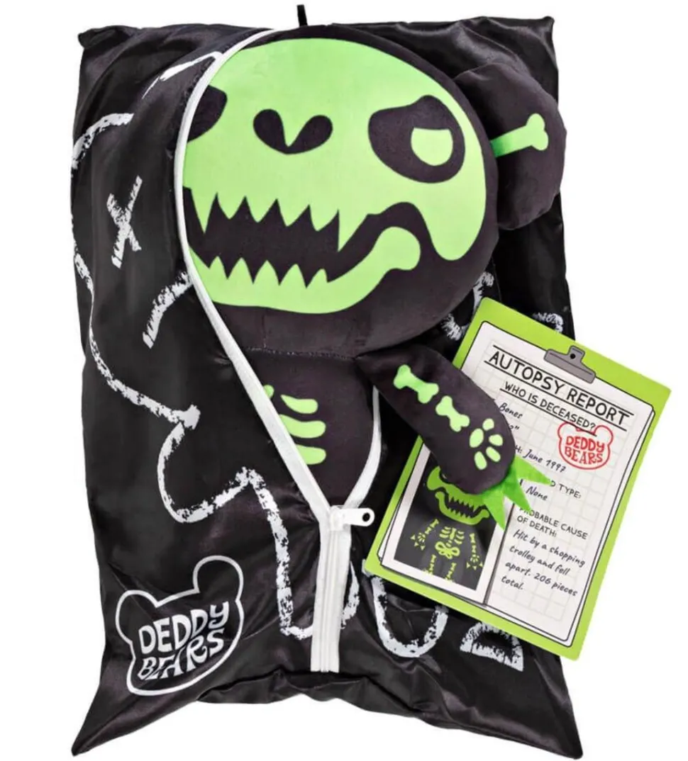 Deddy Bears - Bones in Body Bag 12" Plush (Series 1)