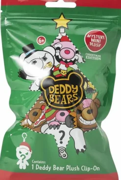 Deddy Bears - Christmas Edition Deddy Bears Mystery Mini Blind Bag Plush Clip-On (Single Unit)