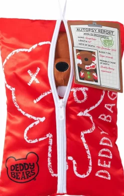 Deddy Bears - Gingerbear in Body Bag Christmas Edition 12" Plush