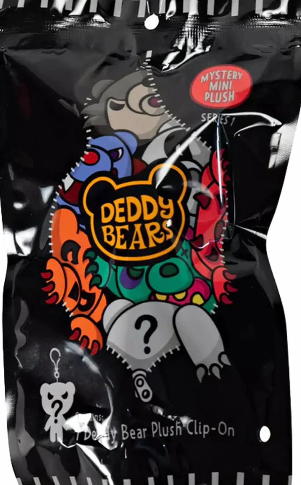 Deddy Bears - Series 1 Deddy Bears Mystery Mini Blind Bag Plush Clip-On (Display of 20)