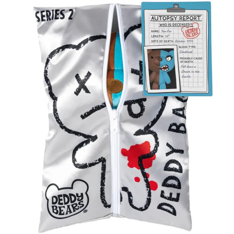 Deddy Bears - Two-Fur in Body Bag 12" Plush (Series 2)