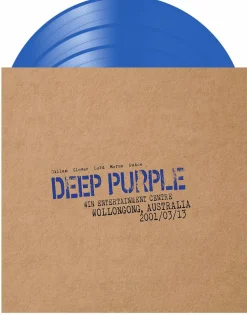Deep Purple - Live In Wollongong 2001 3xLP Vinyl Record (Transparent Blue Coloured Vinyl)