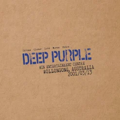 Deep Purple - Live In Wollongong 2001 3xLP Vinyl Record (Transparent Blue Coloured Vinyl)