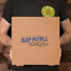 Deep Purple - Live In Wollongong 2001 3xLP Vinyl Record (Transparent Blue Coloured Vinyl)