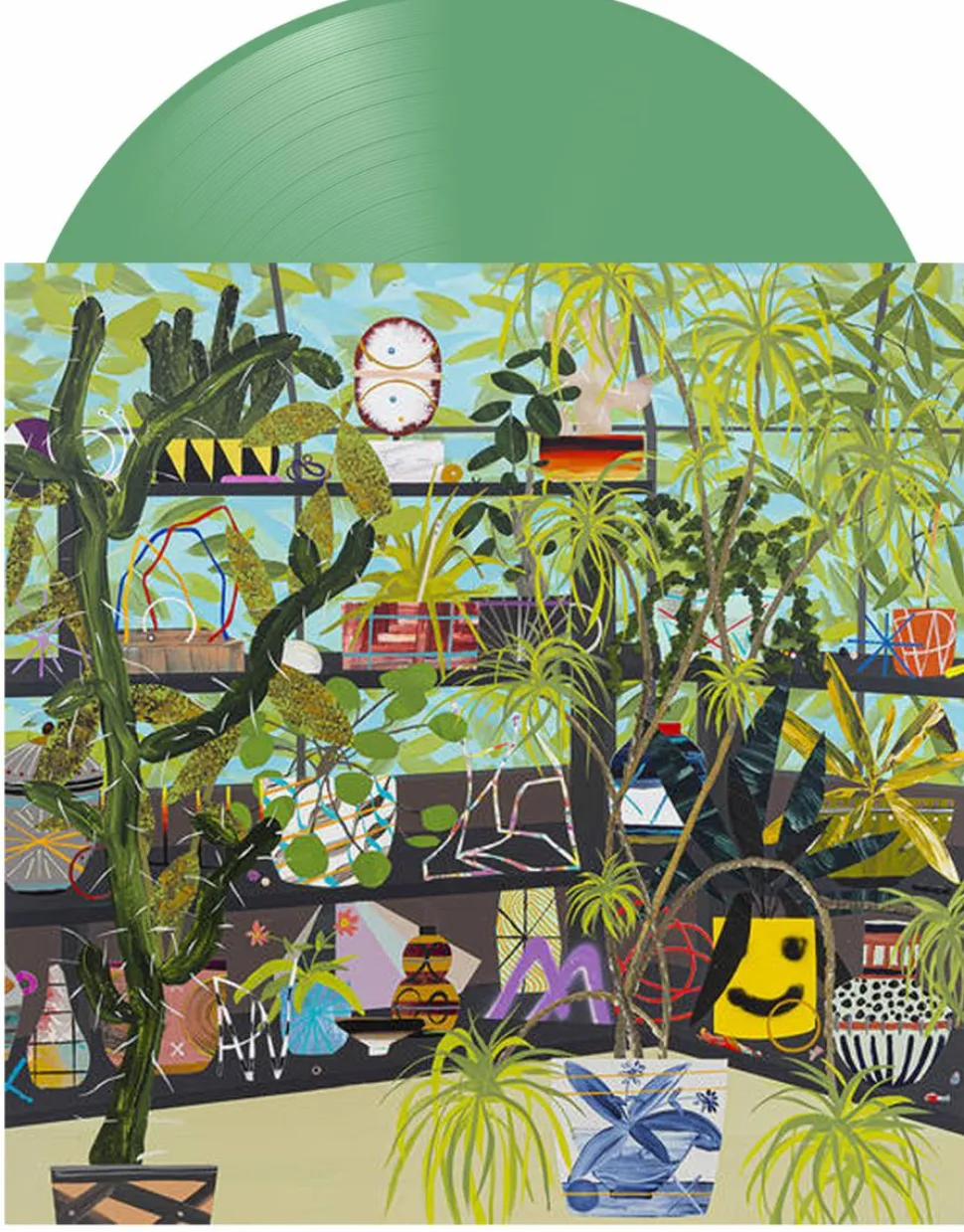 Deerhoof - Actually, You Can LP Vinyl Record (Chlorophyll Coloured Vinyl)