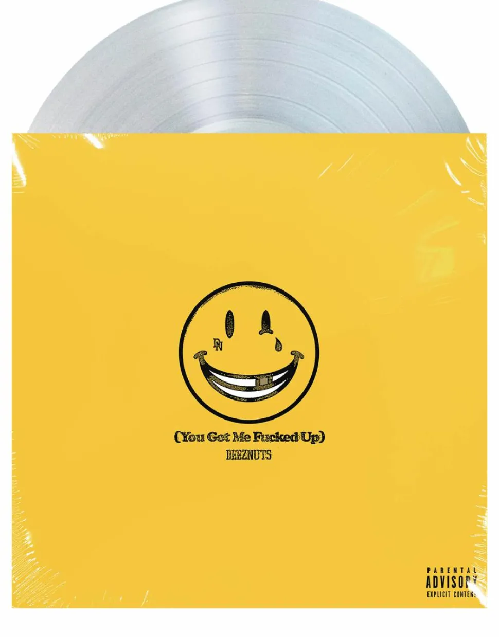 Deez Nuts - You Got Me Fucked Up LP Vinyl Record (Clear Vinyl With Bonus CD)