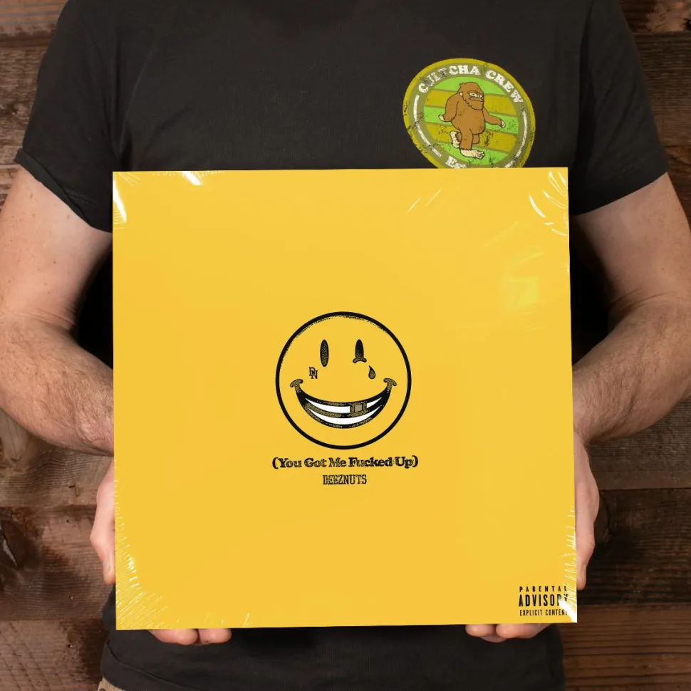 Deez Nuts - You Got Me Fucked Up LP Vinyl Record (Clear Vinyl With Bonus CD)