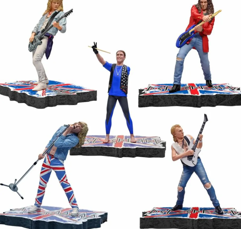 Def Leppard - Joe, Phil, Rick Allen, Rick Savage & Vivian Campbell Rock Iconz 1/9th Scale Statue Set (Set of 5)