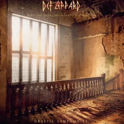 Def Leppard with the Royal Philharmonic Orchestra - Drastic Symphonies 2xLP Vinyl Record (Clear Vinyl)