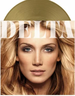 Delta Goodrem - Delta LP Vinyl Record (Gold & Black Marbled Coloured Vinyl)