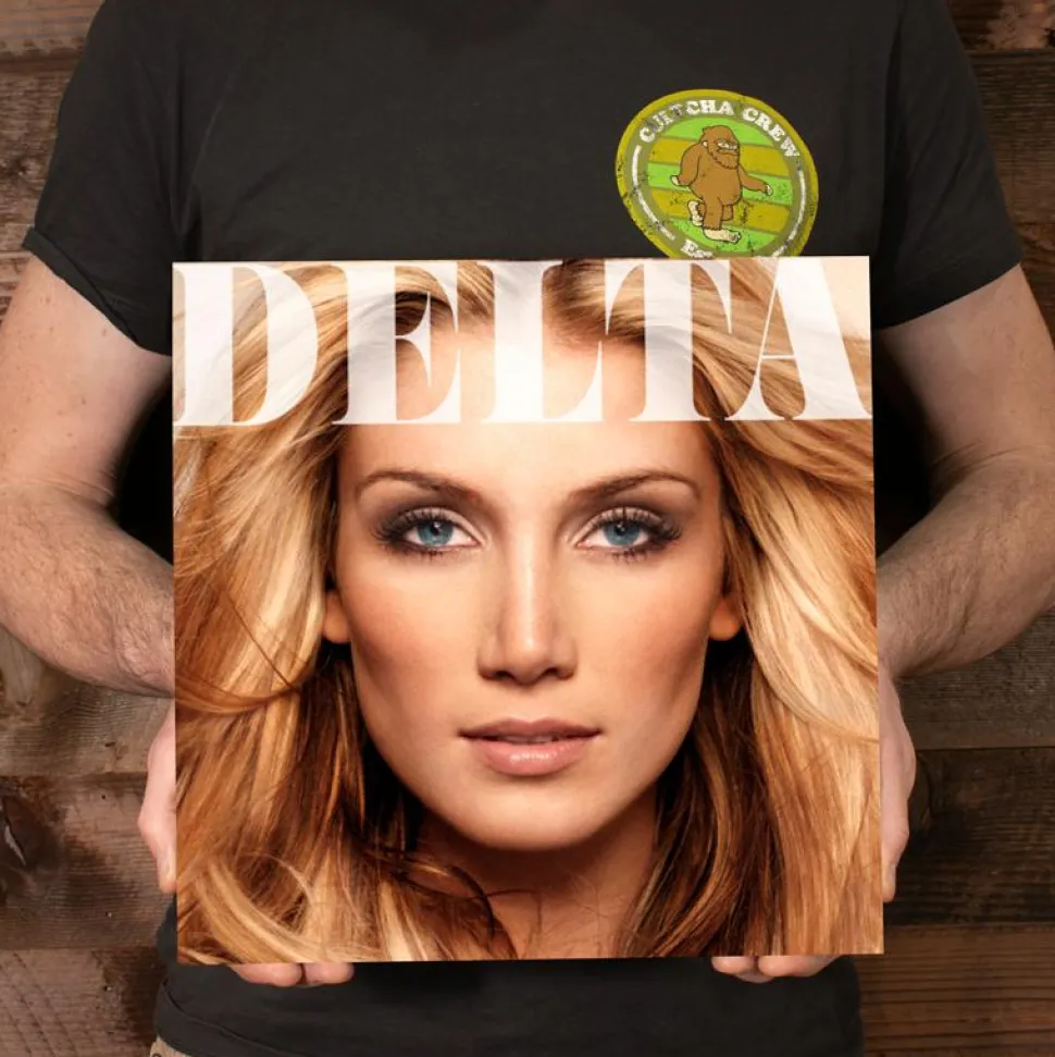 Delta Goodrem - Delta LP Vinyl Record (Gold & Black Marbled Coloured Vinyl)
